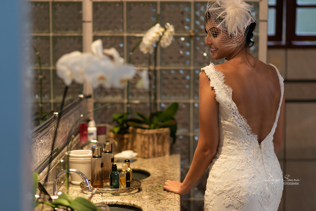foto de making of para casamento, noiva de valença-rj