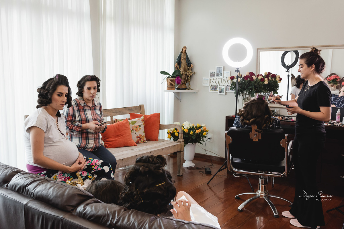 fotos making of da noiva em Barbacena-MG