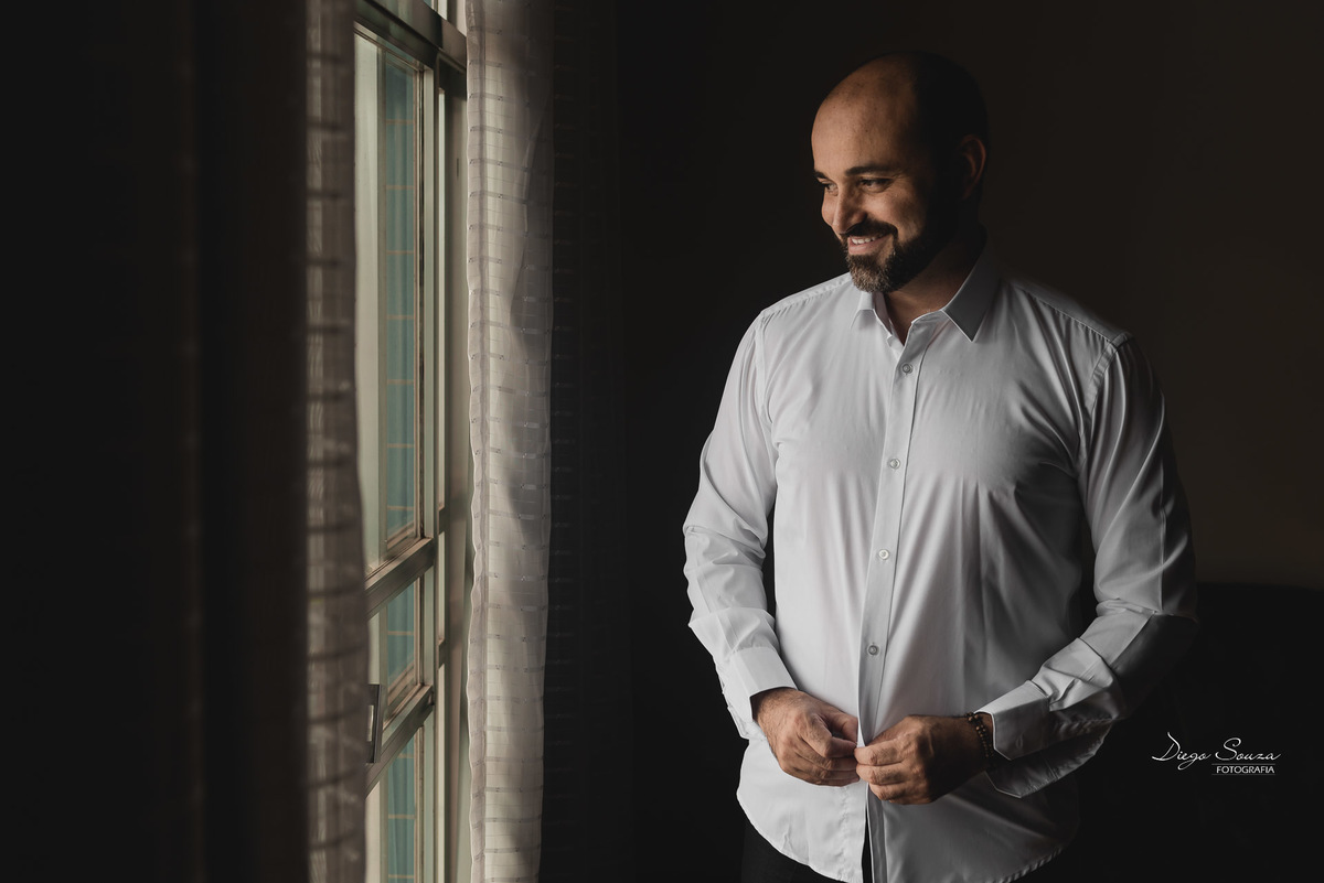 fotos making of do noivo em Barbacena-MG