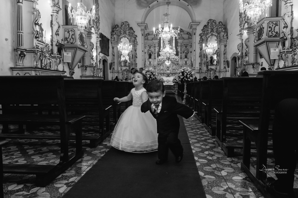 daminha e pajem Casamento Igreja da Boa Morte - Barbacena-MG