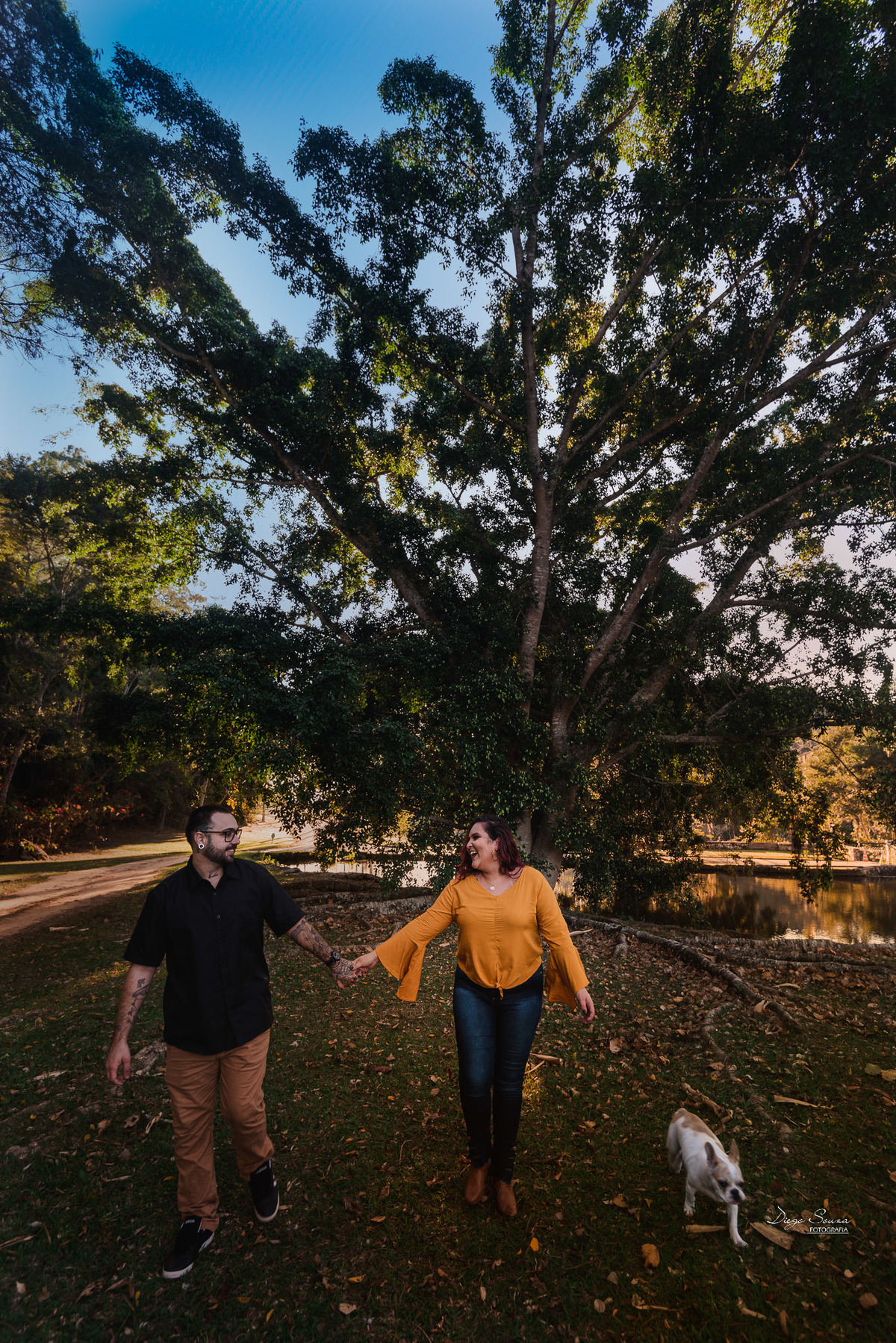 Ensaio pré casamento em Vassouras/RJ. Diego Souza Fotografia, fotógrafo de Casamento e Ensaios.