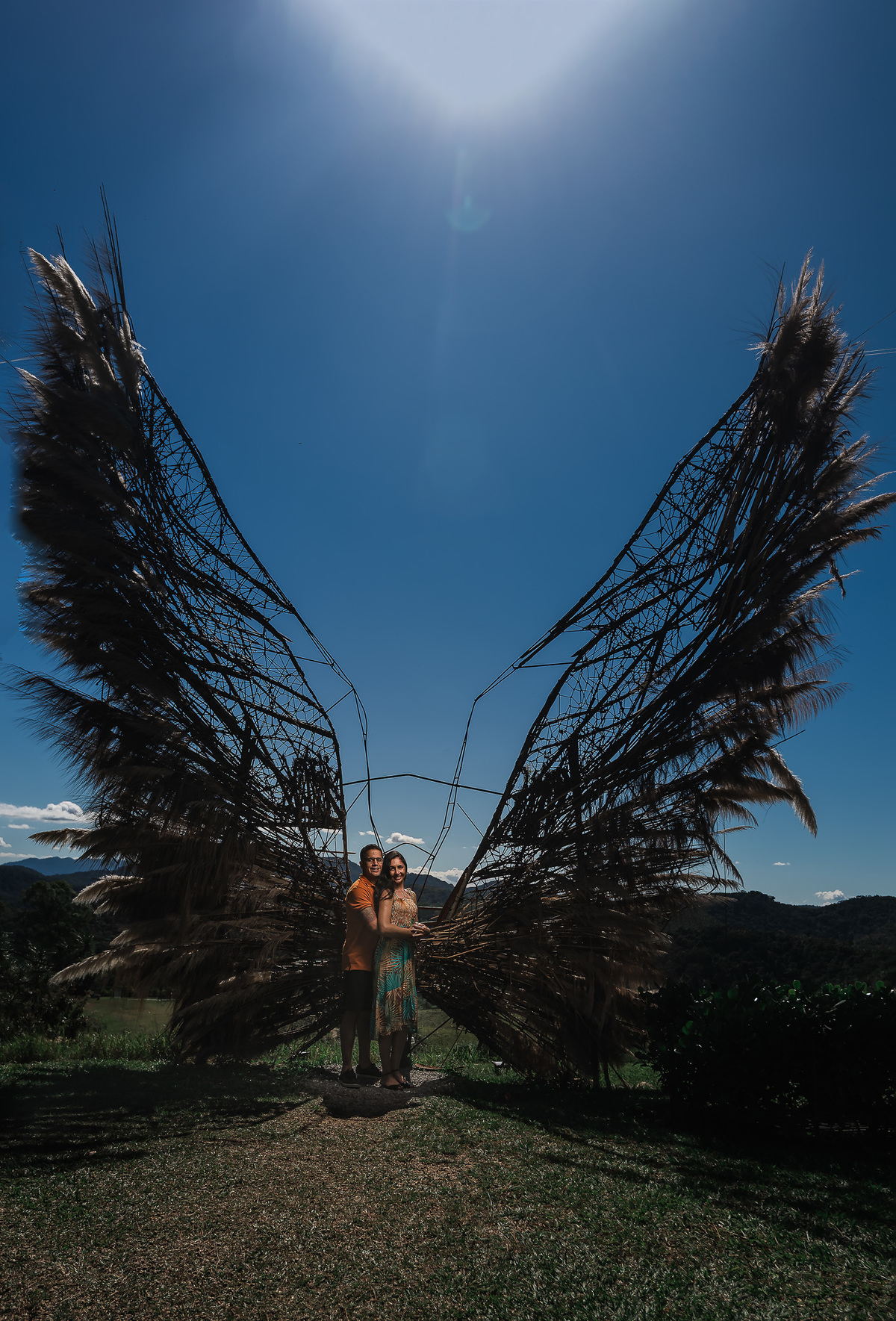 Ensaio pré casamento Flávia e Bruno, Jardim Ecológico Uaná Etê - Paulo de Frontin-RJ. Fotografo Diego Souza Fotografia