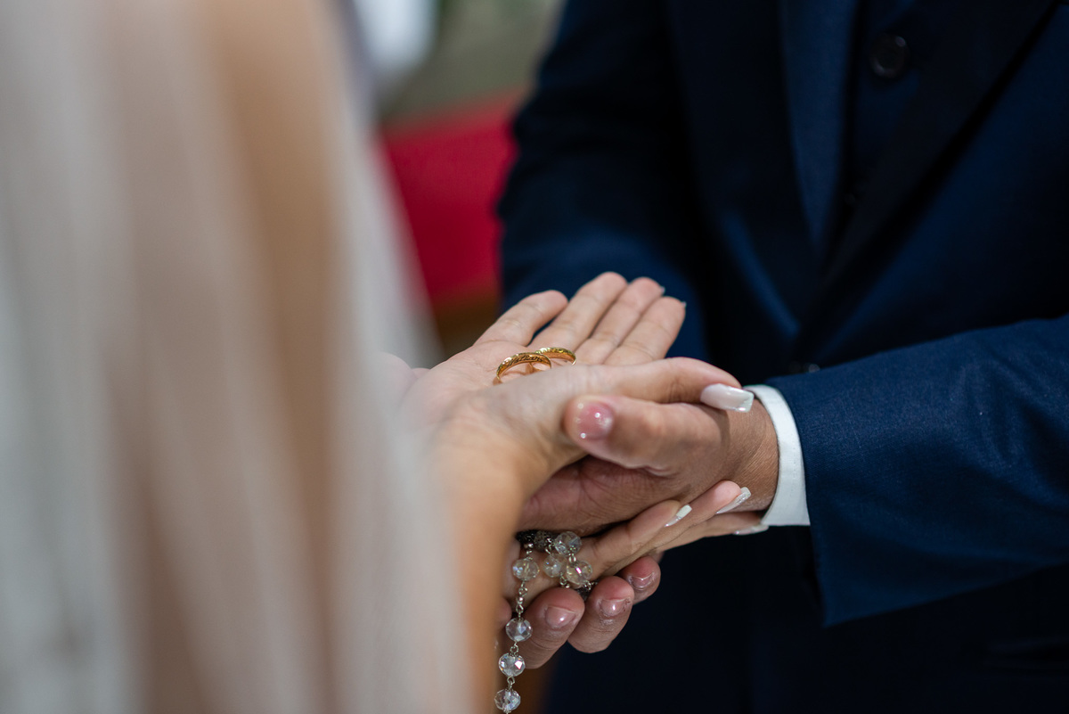 Casamento Nathany e Thiago na Igreja São Luiz Gonzaga em Volta Redonda-RJ, fotógrafo Diego Souza Fotografia