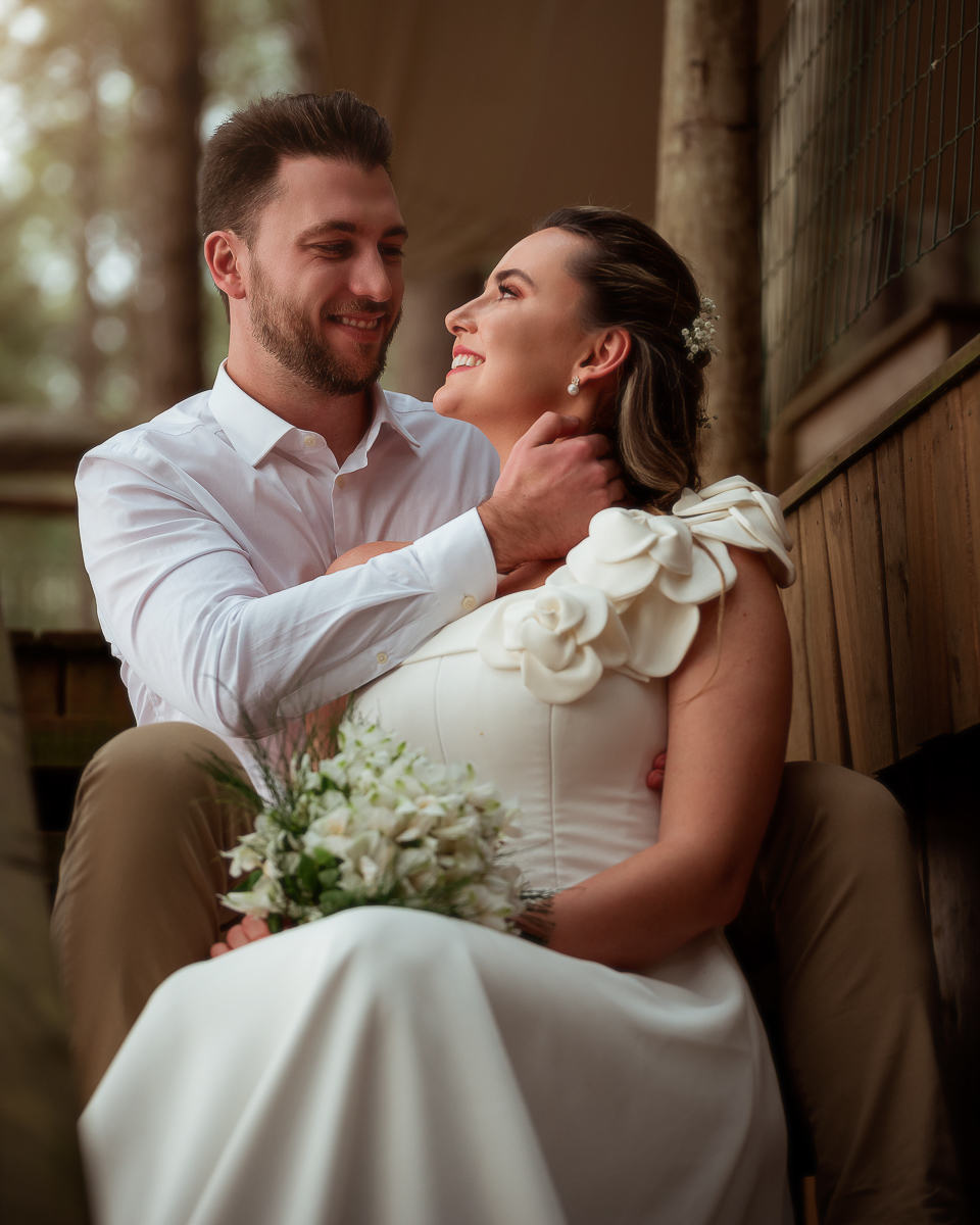 Glamping na tedesco eco park ensaio fotografico de casal fran e vitor