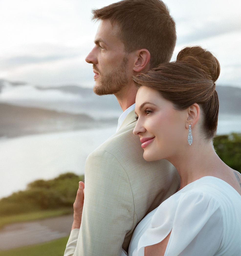 fotografo de casamento em Garopaba cerimonia na praia noivos Fernanda e Marcelo