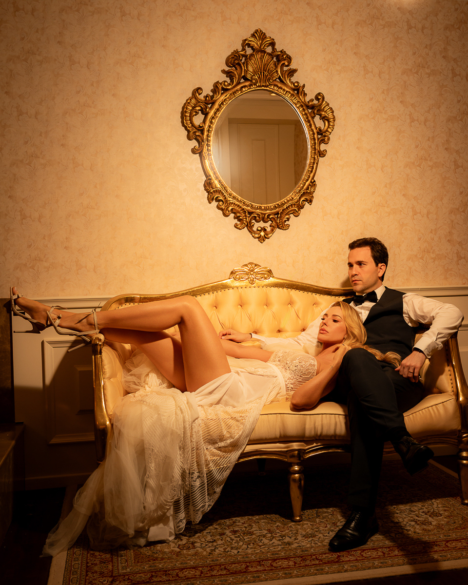 fotografo em Gramado para ensaio de casal no hotel colline de france em gramado noiva elegante no hotel colline de france em gramado ensaio fotografico de casal Lucieli e Ettor