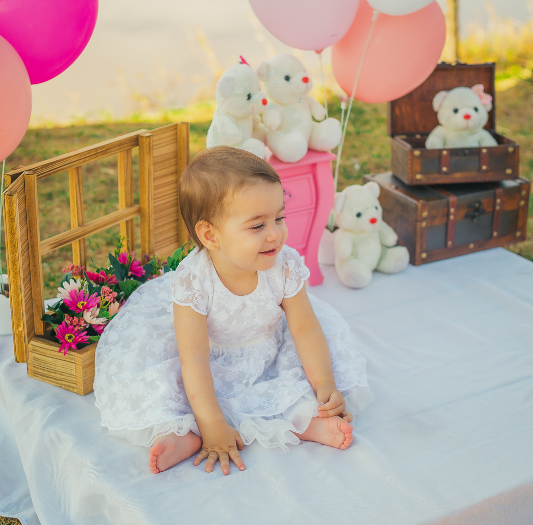 Ensaio Smash the cake Suellen Oliveira Maringá Paraná