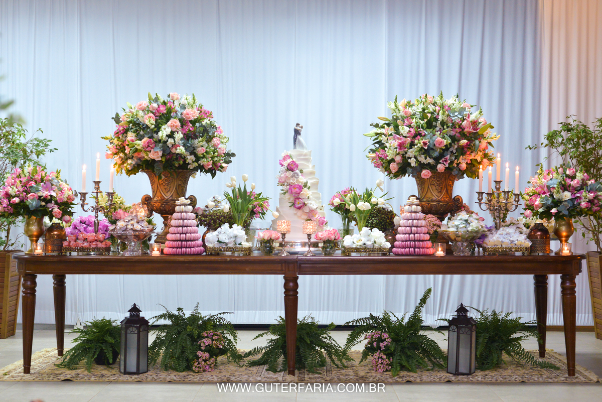 mesa do bolo, casamento em valinhos