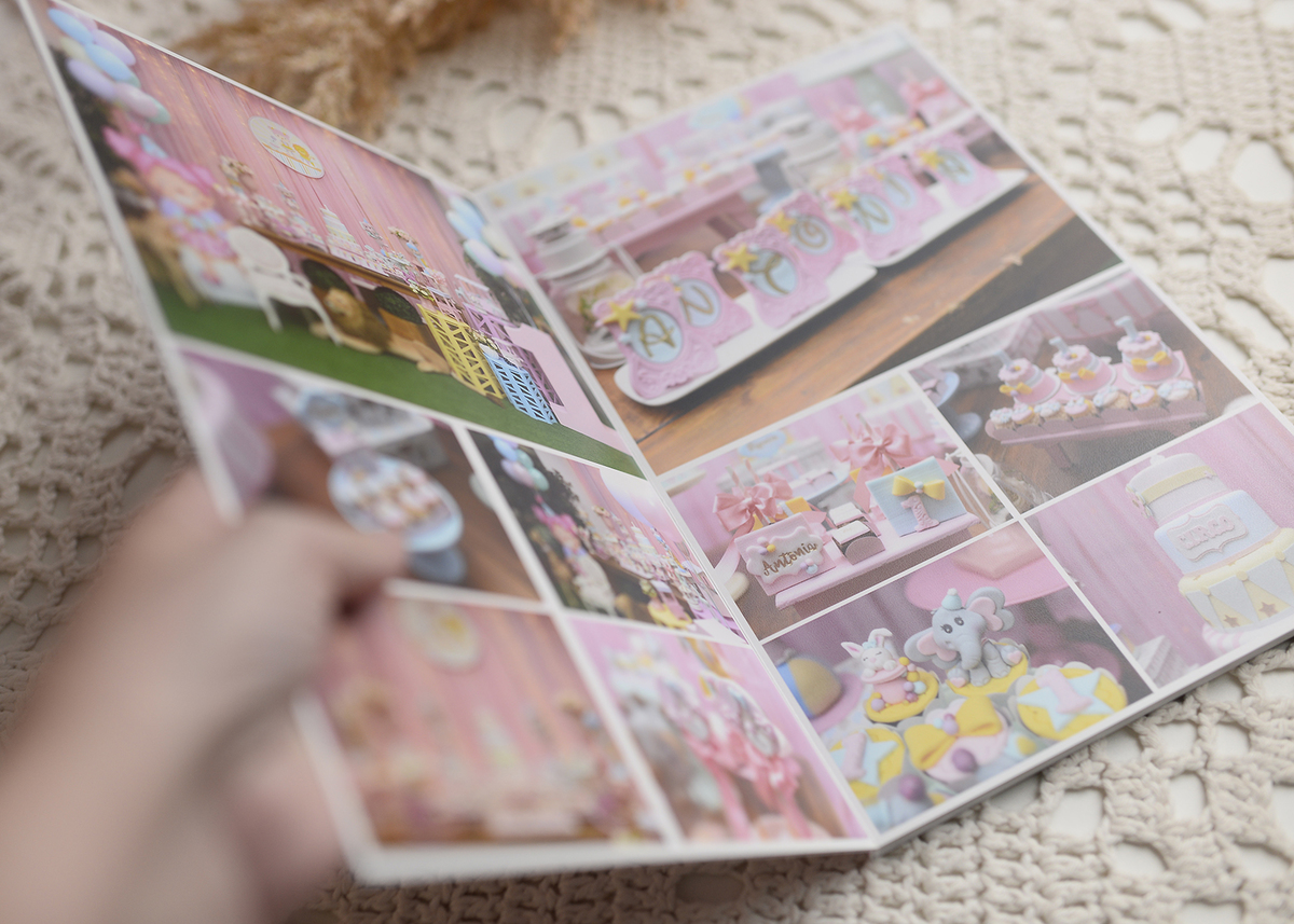 álbum de festa infantil