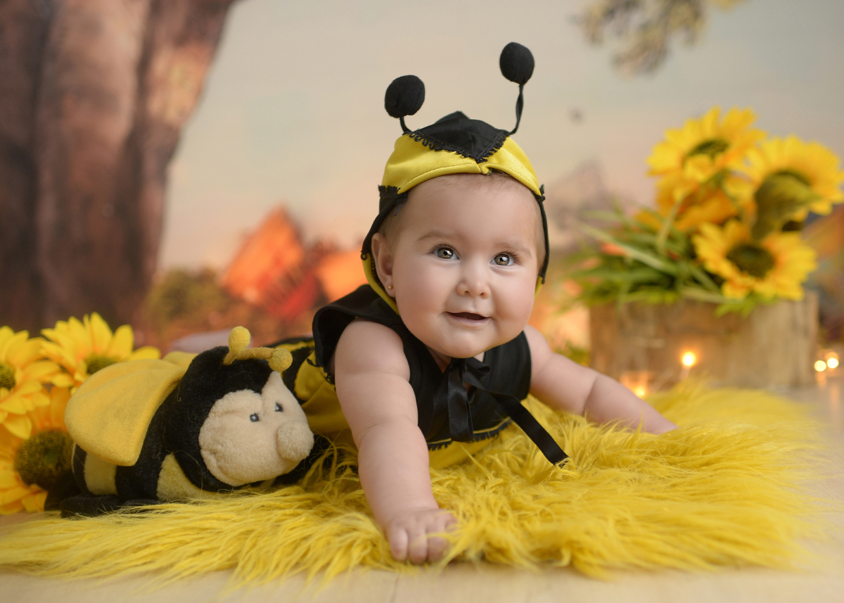 cenário bebês 7 meses