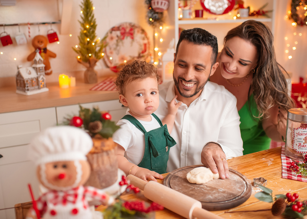 cozinha do papai noel