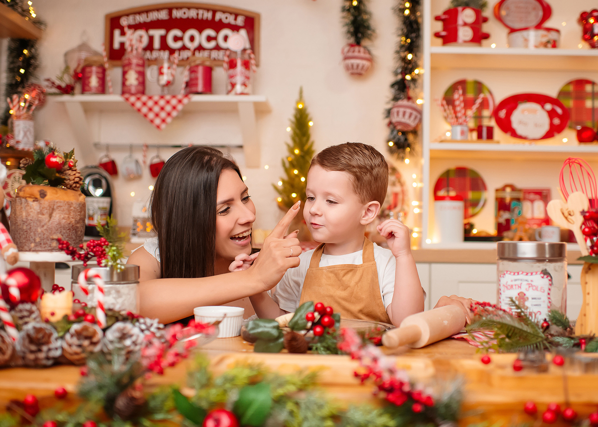 cookies do papai noel