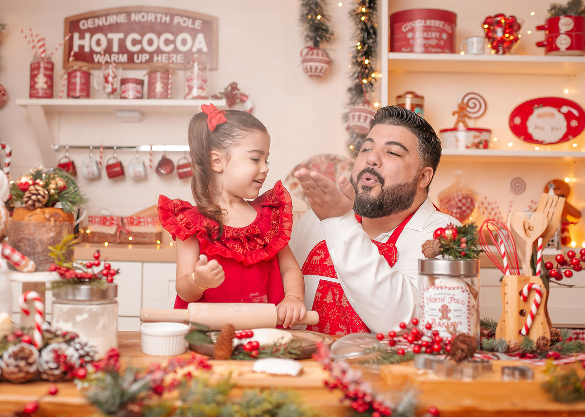 cozinha do papai noel