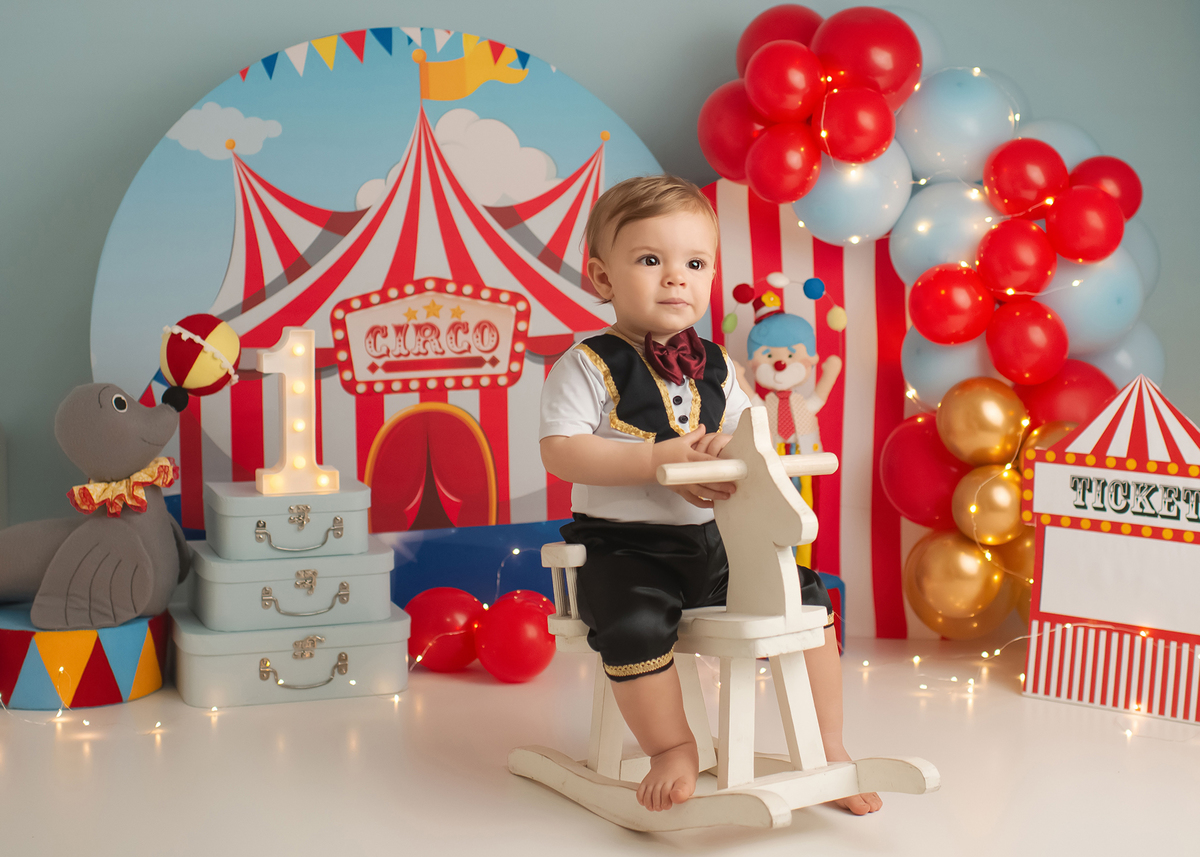 ensaio fotográfico circo