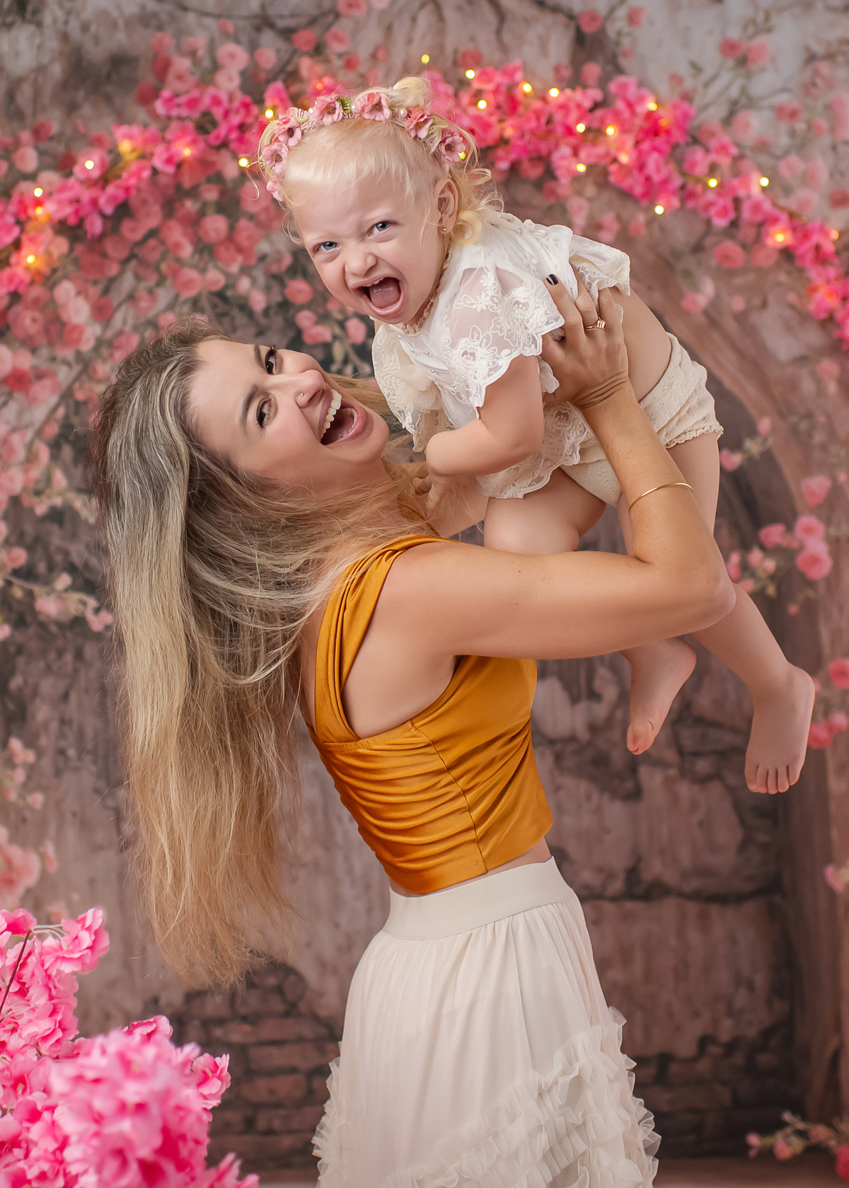 fotografias dia das mães em estúdio