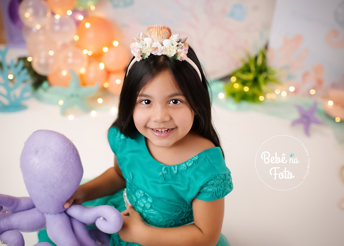 festa 4 aninhos sereia