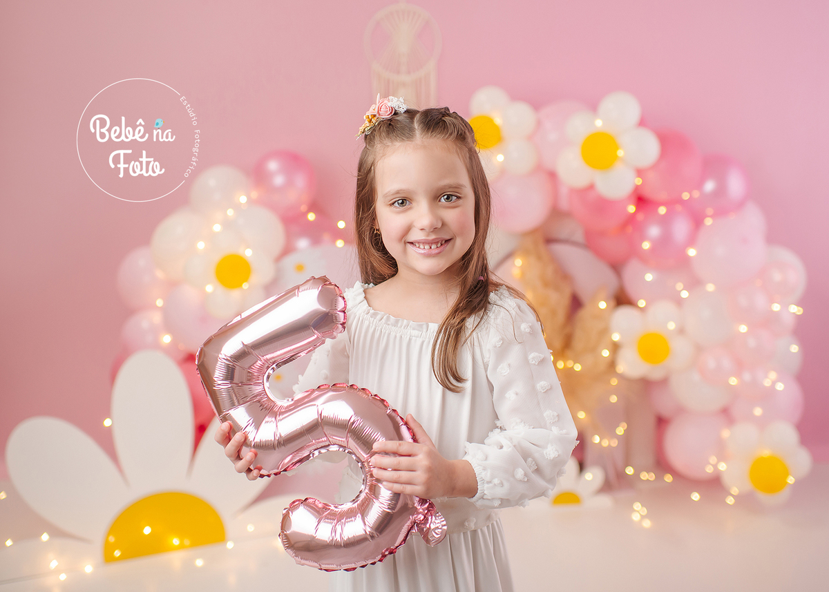 ensaio em estúdio menina 5 anos