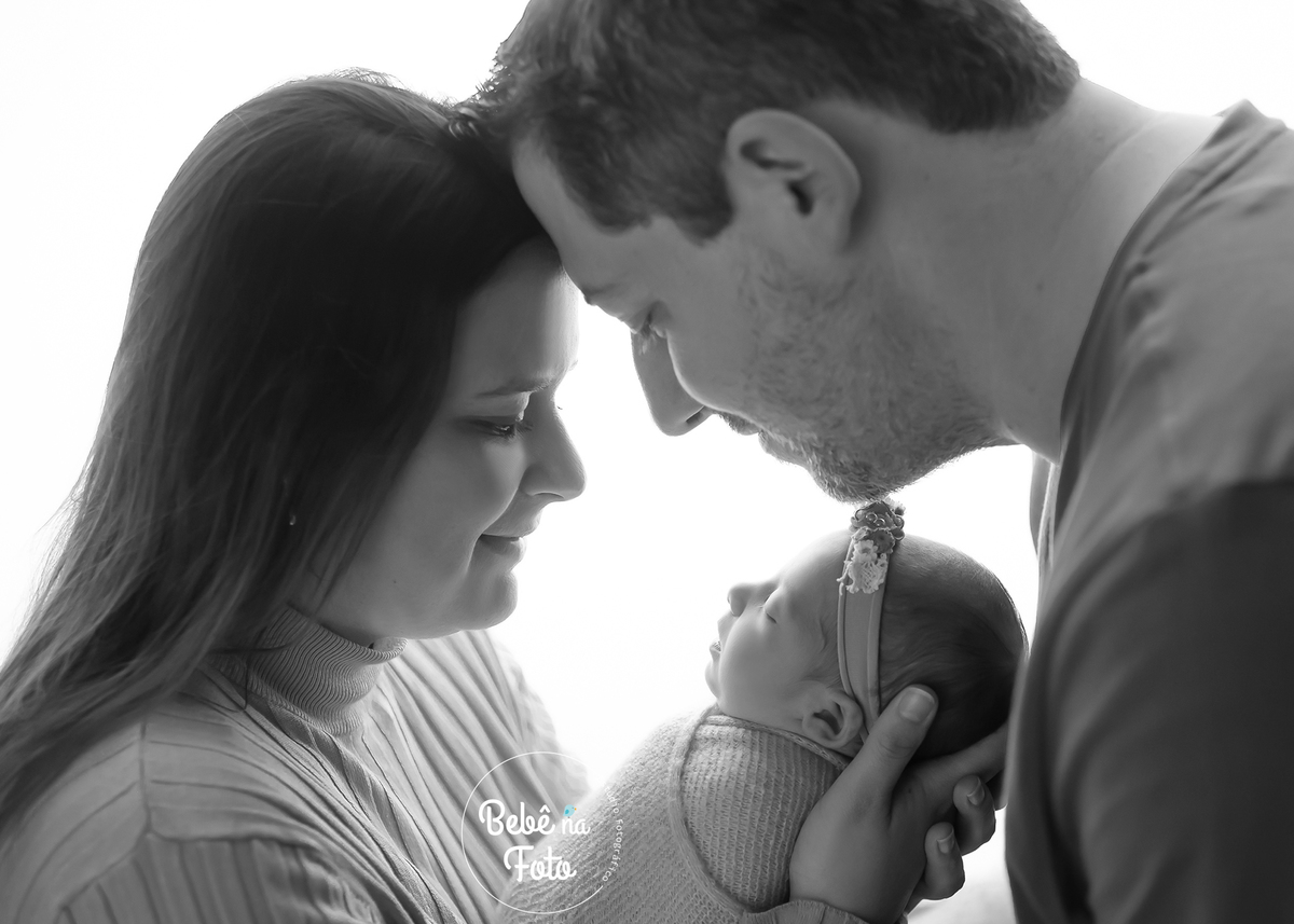 bebe na foto estúdio