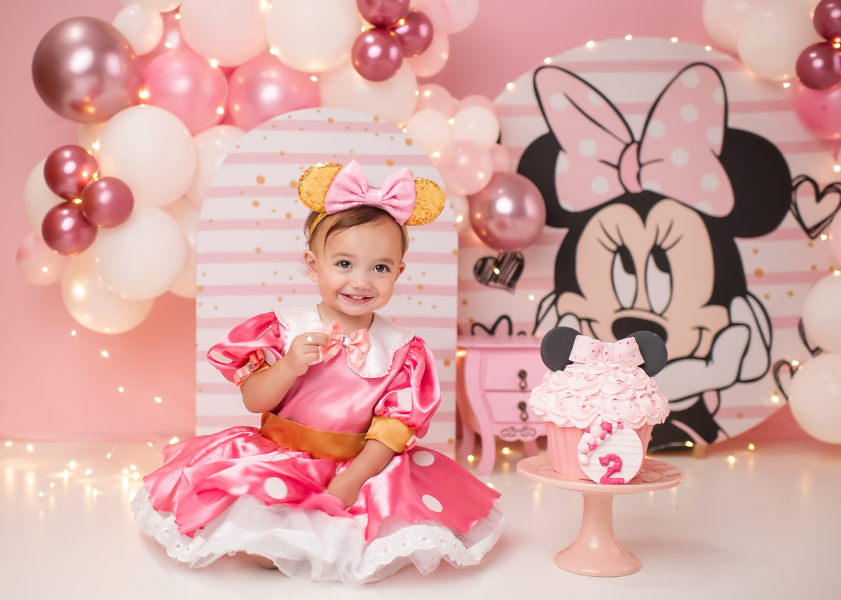 festa da minnie rosa