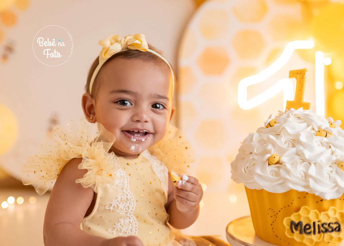 ensaio menina 1 aninho