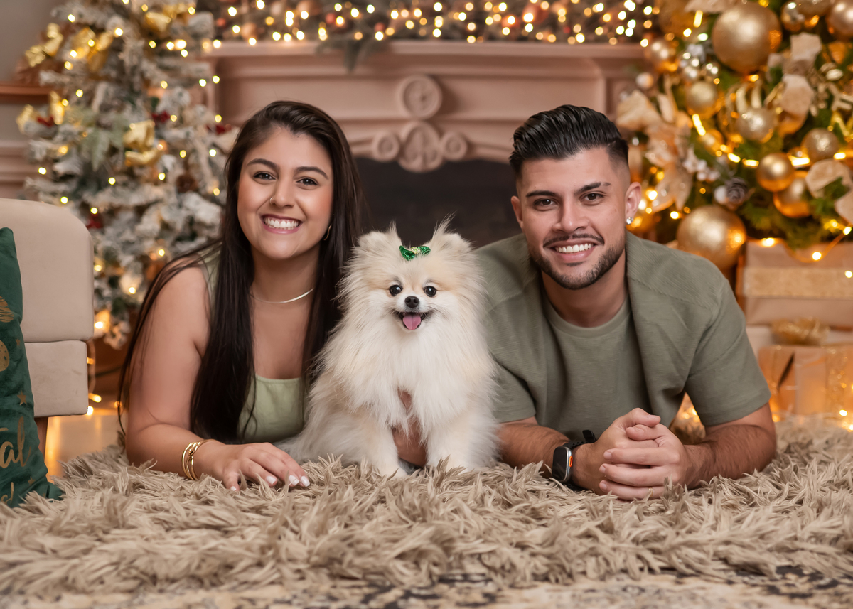 fotos de cachorro ensaio natal