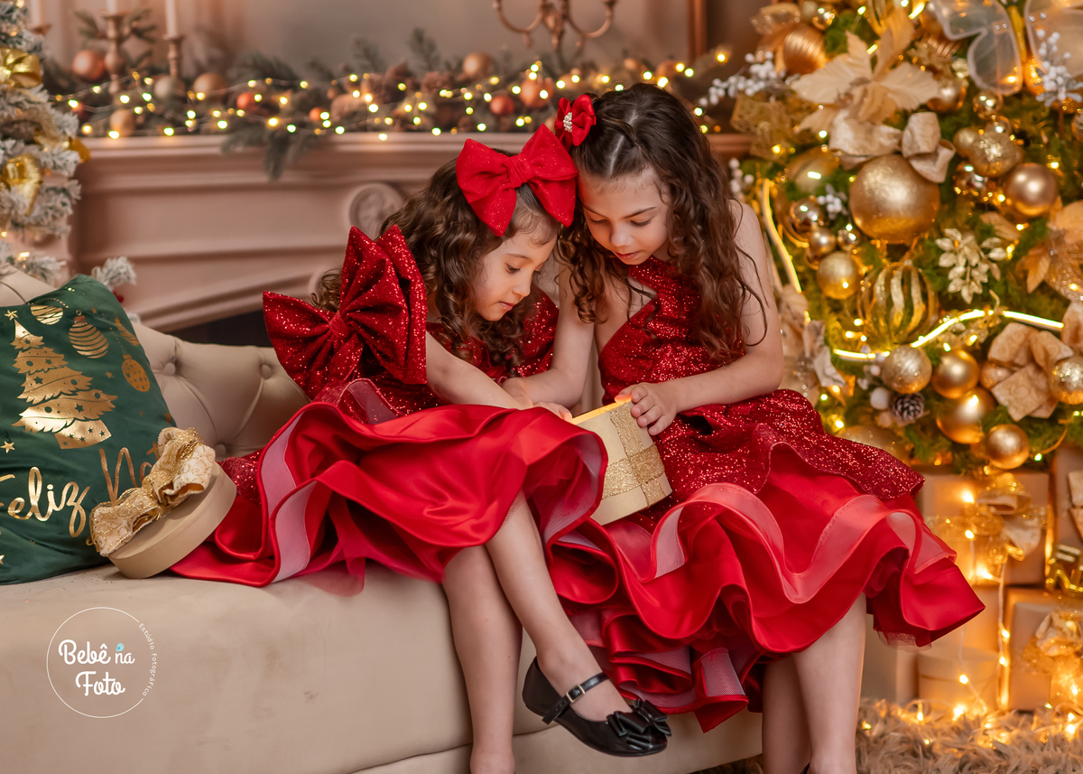 ensaio mágico de natal