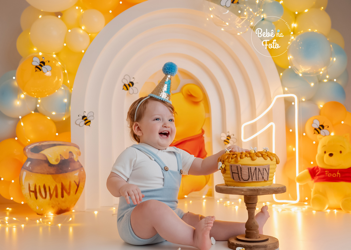 smash the  cake pooh
