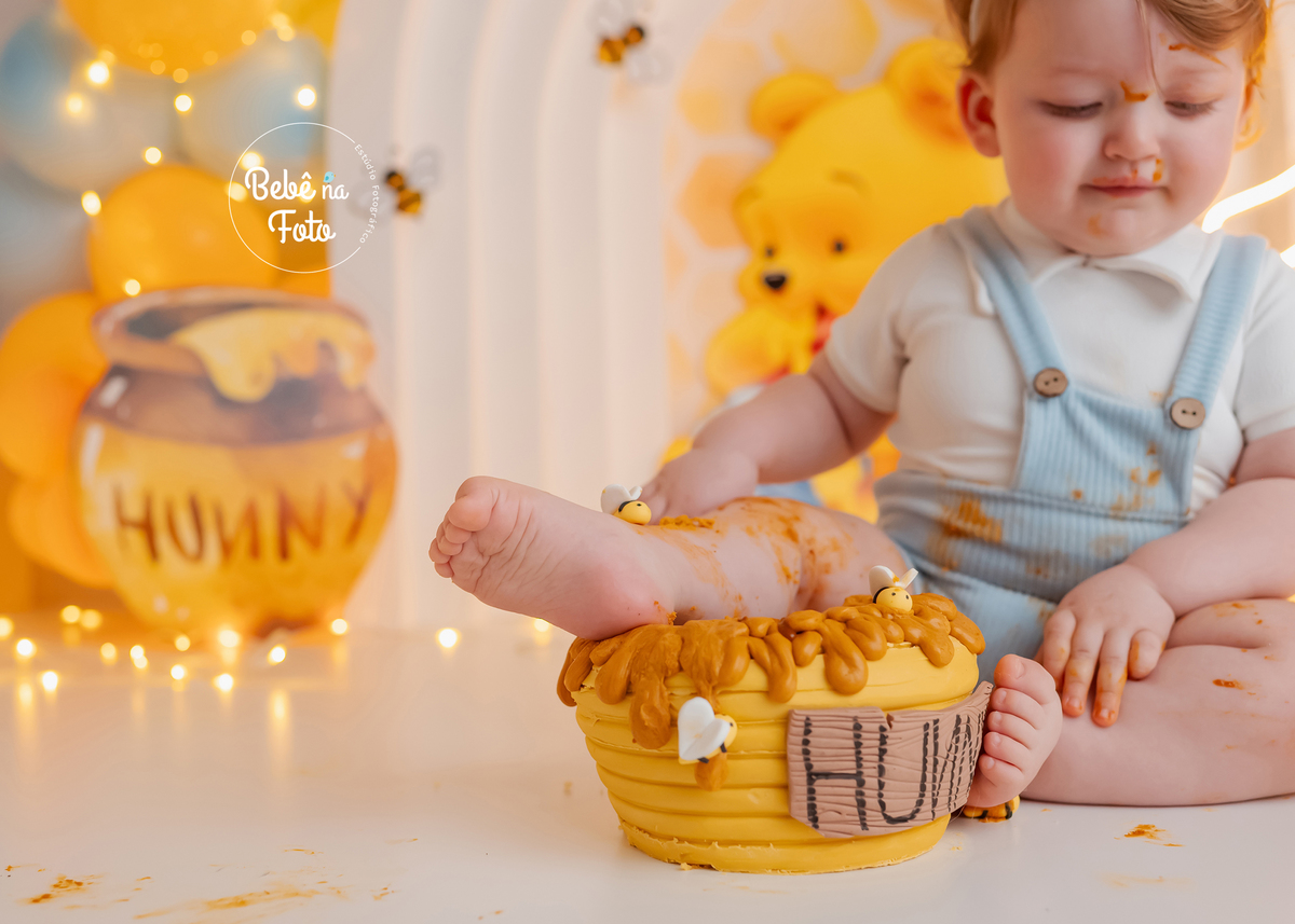 smash the cake urso pooh