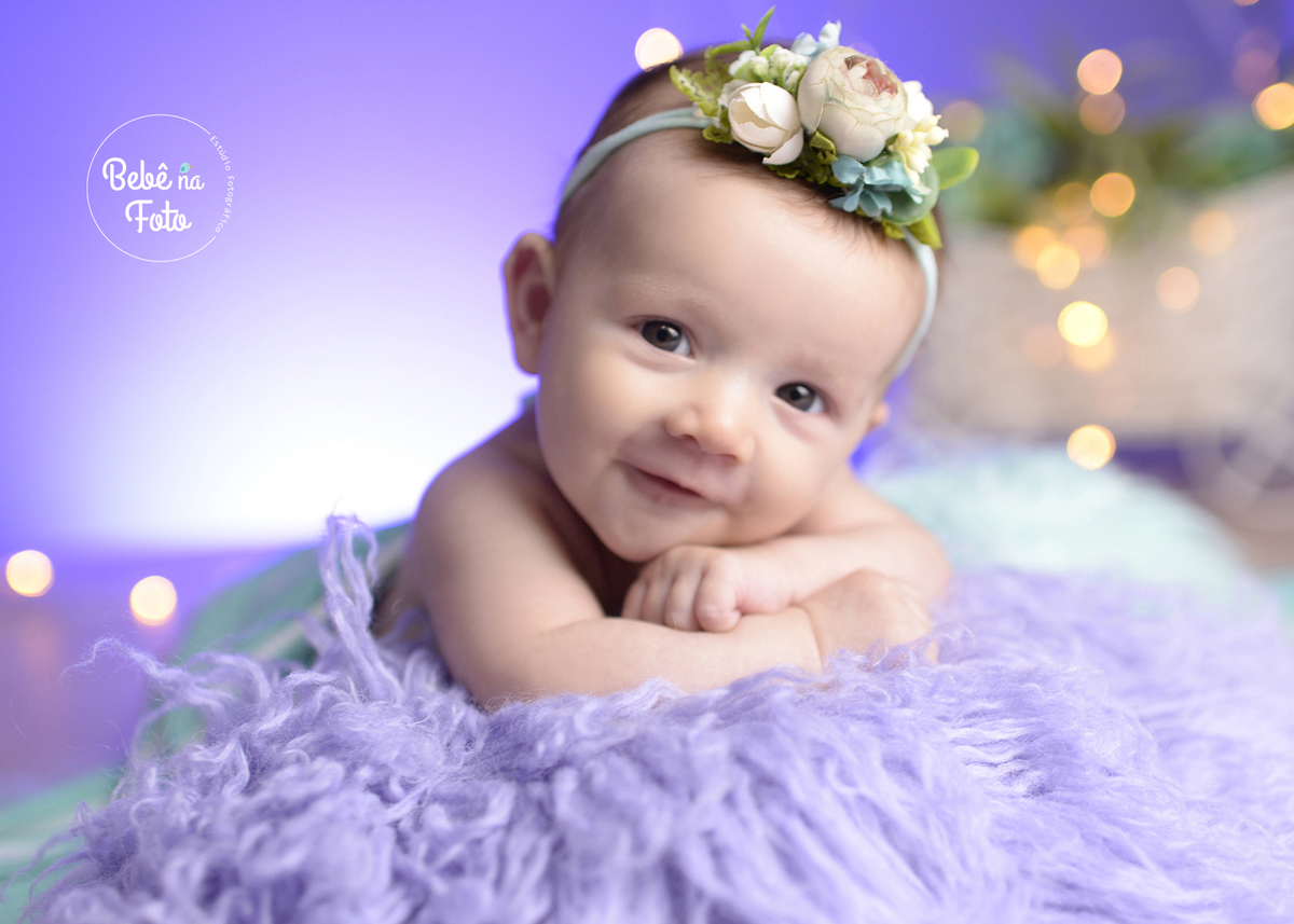 bebê na foto