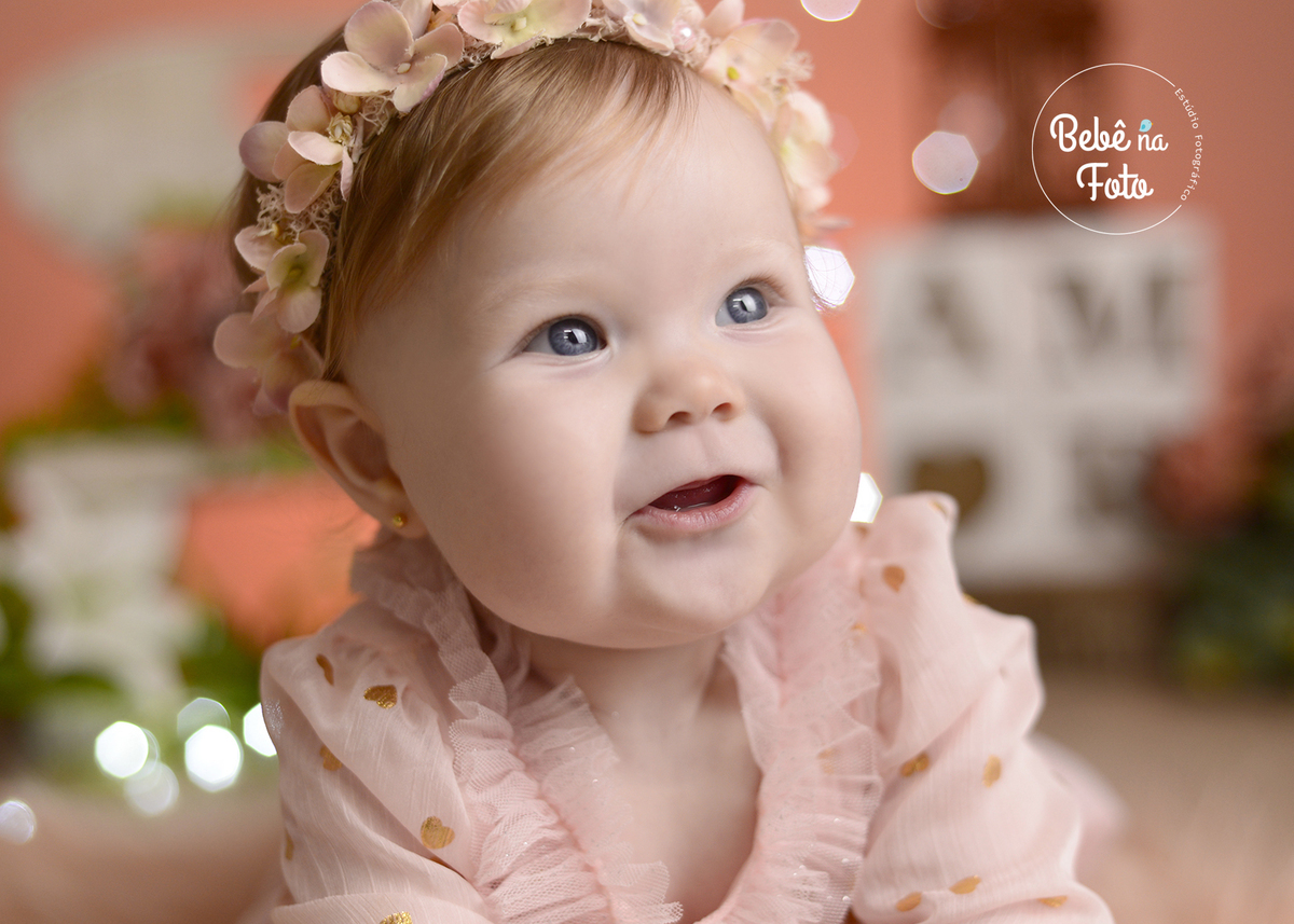 bebê na foto