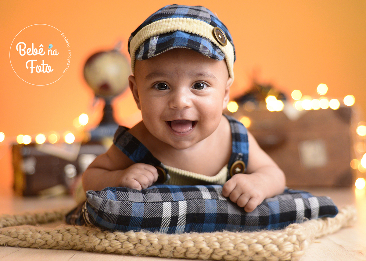 bebê na foto