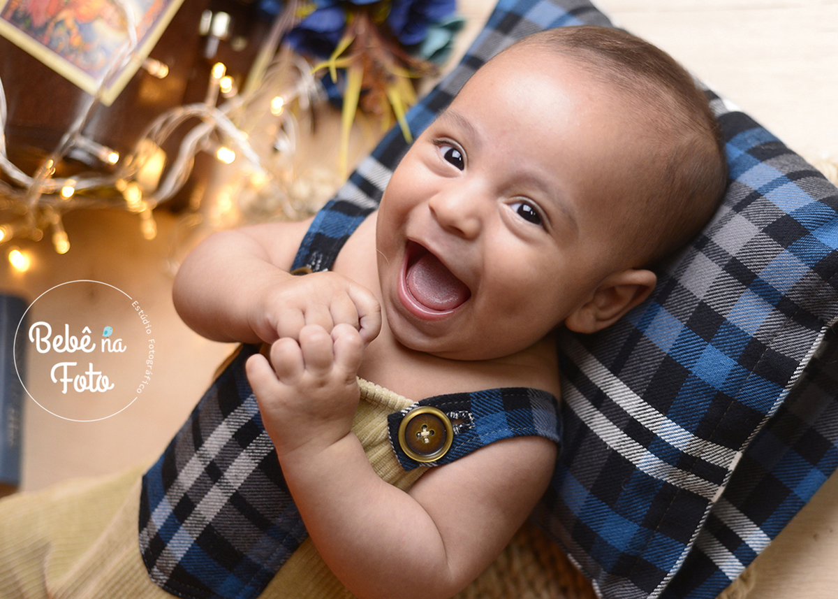 bebê na foto