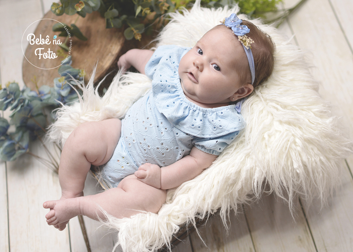 bebê na foto