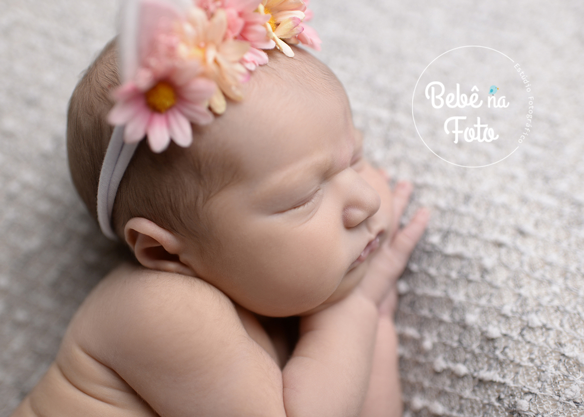 pose de ladinho newborn