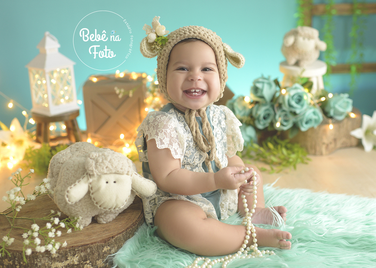 bebê na foto