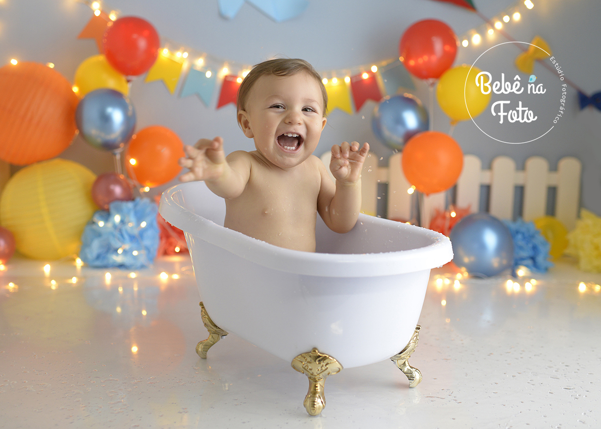 hora do banho com bita