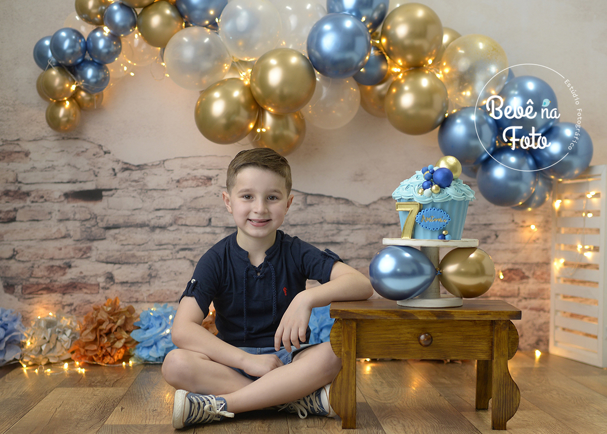 smash the cake 7 anos