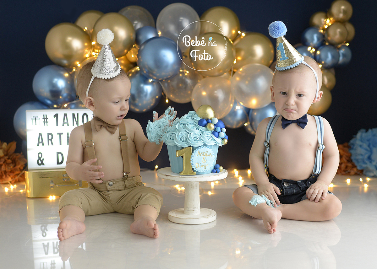 smash the cake meninos
