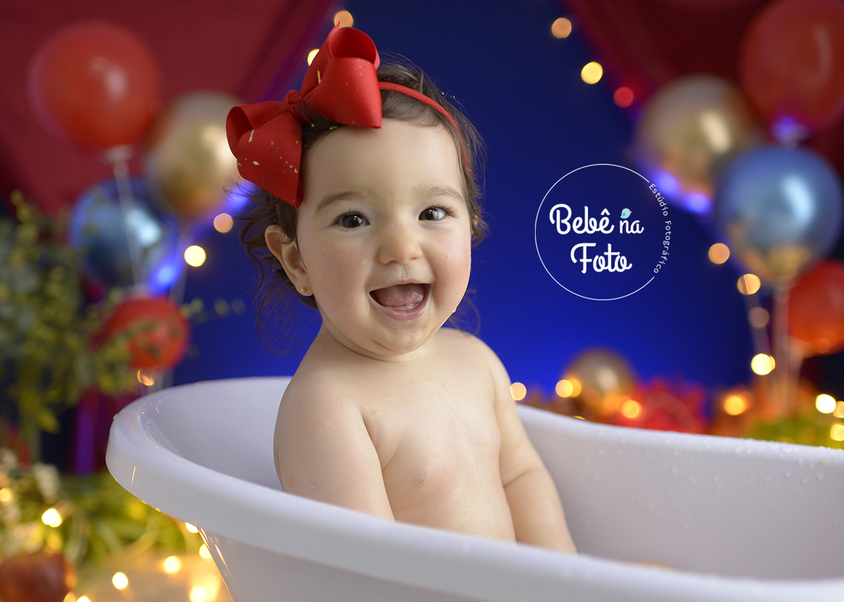 bebê na foto