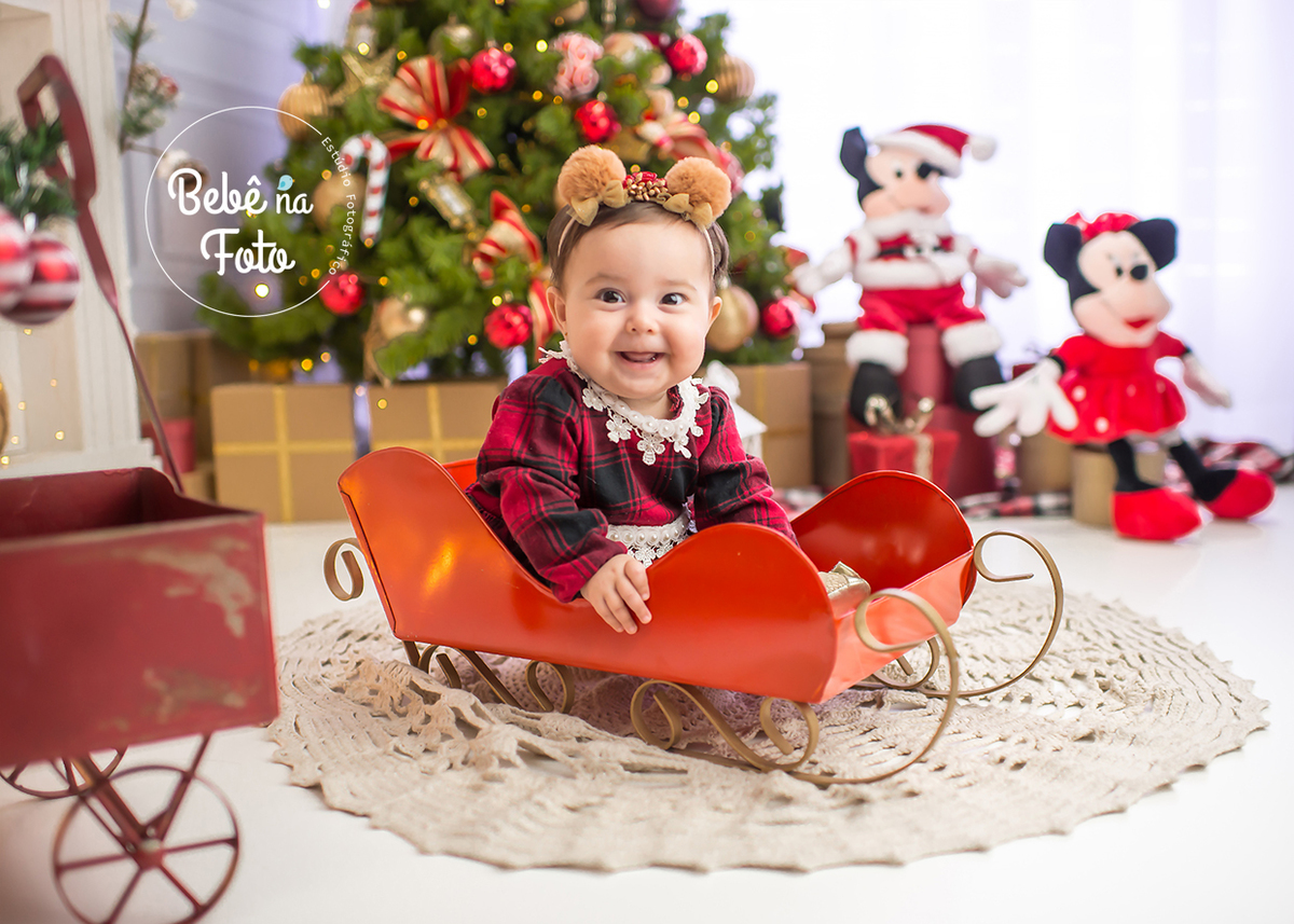 ensaio fotográfico de natal