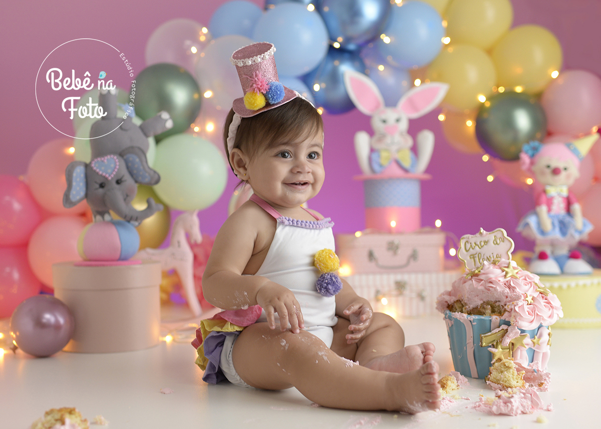 smash the cacke circo rosa