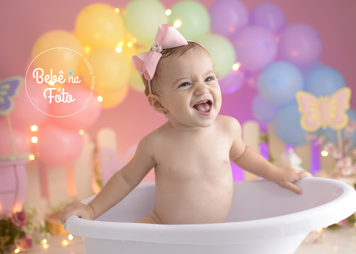 bebê na foto