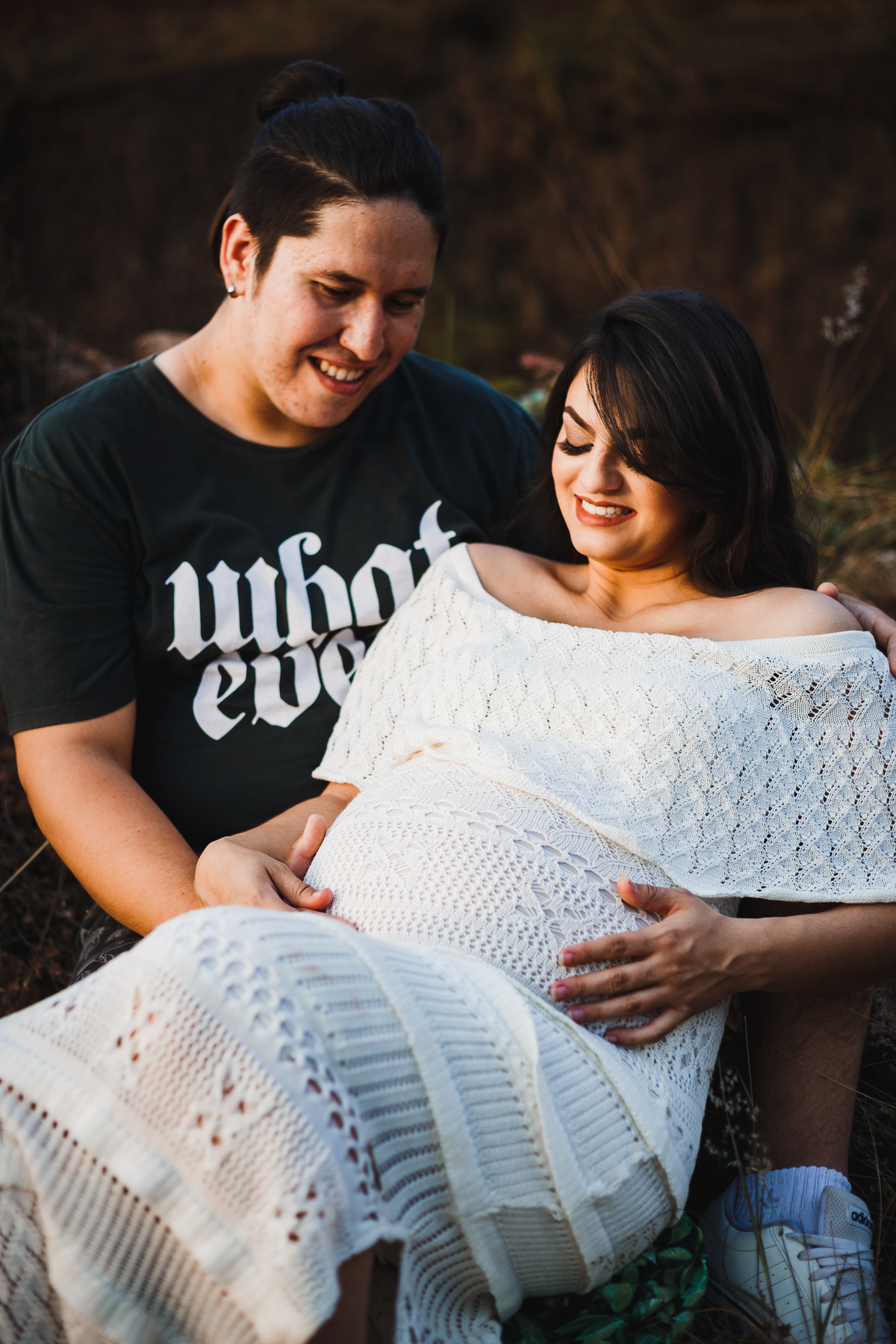 Fotografia de Gestante. Ensaio da Natália, em Araraquara São Paulo, na Pedreira. Pregnant Photography Photo. 