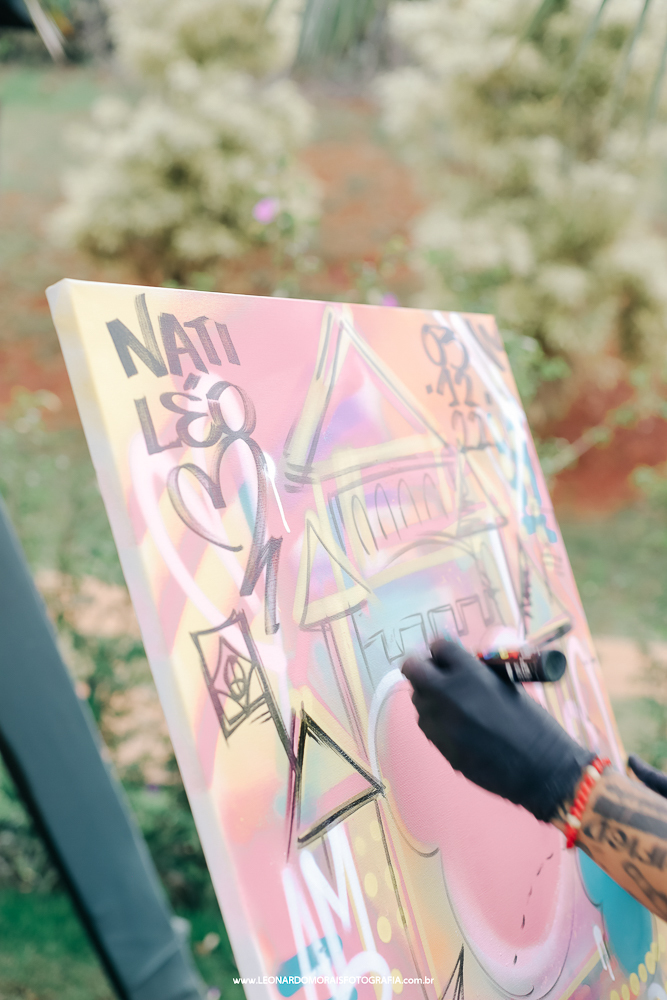 pintura-tela-em-casamento