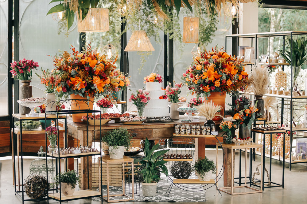 decoração-mesa-bolo-casamento-classico-outono