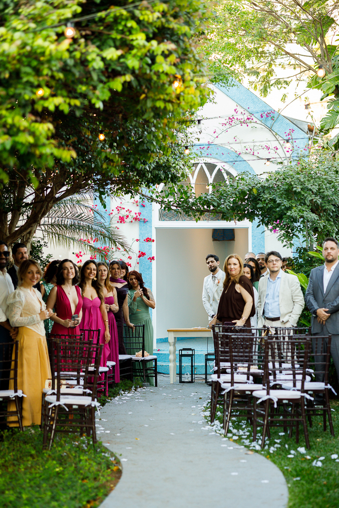 cerimônia - casamento intimista - grecco restaurante - Jundiai 