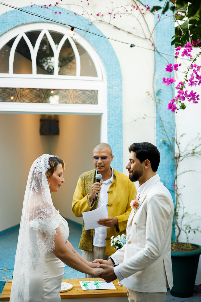 cerimônia - casamento intimista - grecco restaurante - Jundiai 