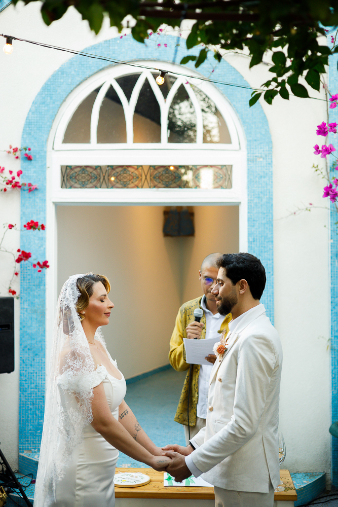cerimônia - casamento intimista - grecco restaurante - Jundiai 
