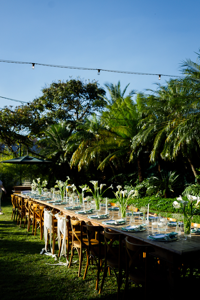 decoração casamento intimista