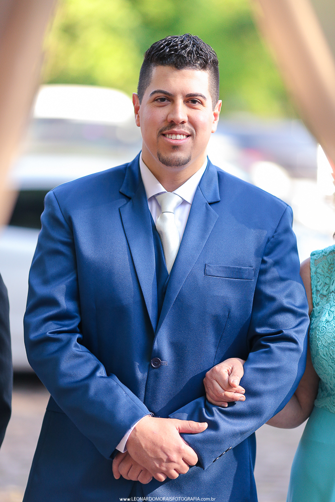 noivo terno azul - entrada do noivo - entrada de casamento - casamento de dia - casamento itatiba